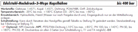 Edelstahl-Hochdruck 3-Wege Kugelhähne, bis 400 bar, 3-Wege-Hochdruckkugelhahn, Edelstahlhochdruckhahn, Hochdruckhahn, Kugelhahn